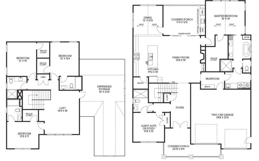 MC Homes The Enzo floorplan